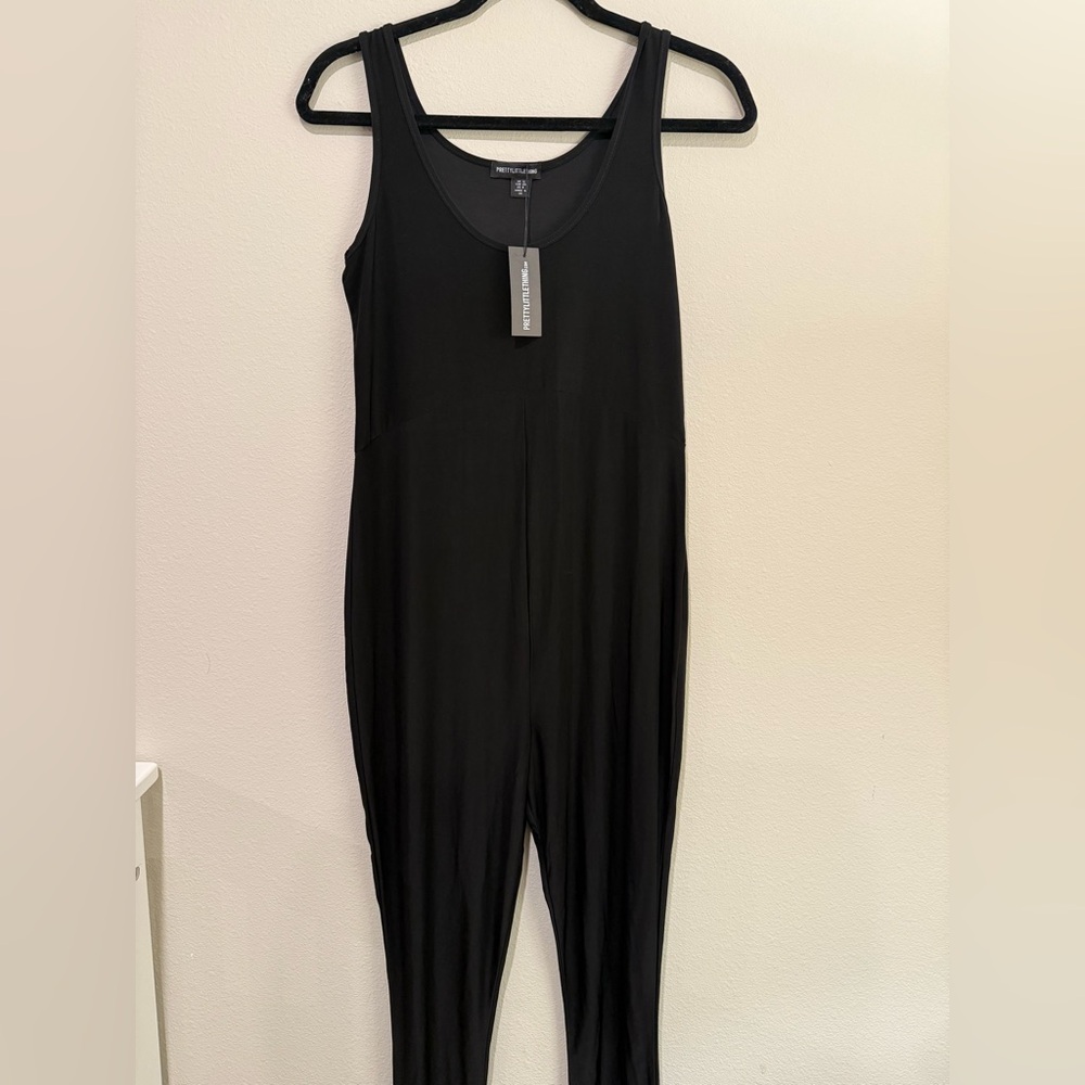 PrettyLittleThing Maternity Black Jumpsuit
